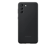SAMSUNG Etui Silicone Cover Samsung S21+ Black - 617438 - zdjęcie 2
